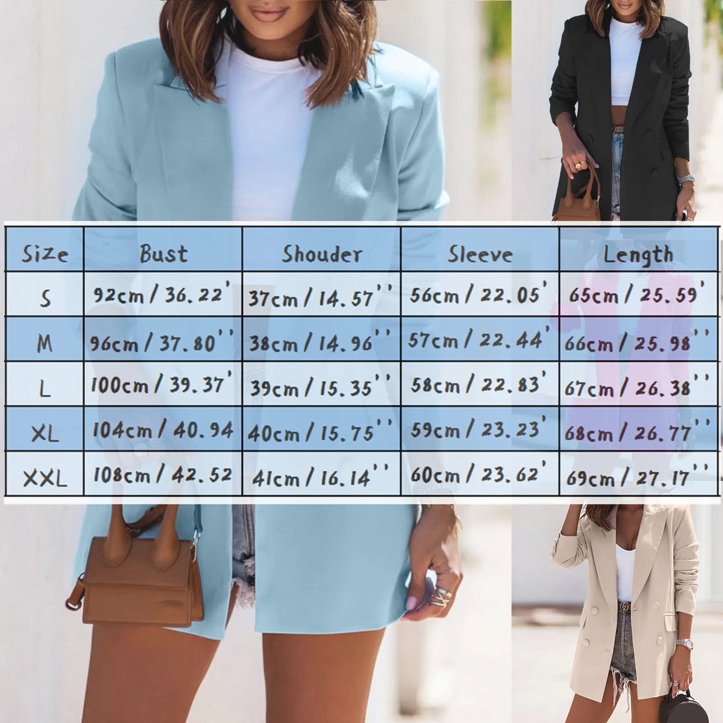 2025 Blazers Women Minimalist Solid Outwear Elegant Office Ladies Loose Work Suit High Street Autumn Women Blazers and Jackets